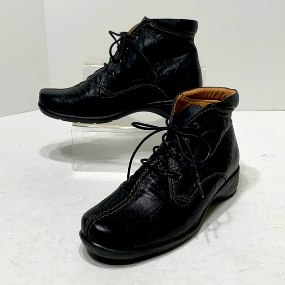 Sanita leather lace chukka boots Sz 37 - Picture 1 of 16